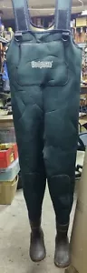 Hodgman Neoprene Boot Foot Chest Wader, Size M Size 8 boot - good size for women - Picture 1 of 9