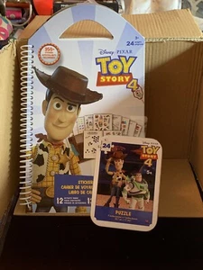Disney Toy Story 4 350 Sticker Book And 48 Pc Puzzle (5x7) Great Christmas Gift - Picture 1 of 3