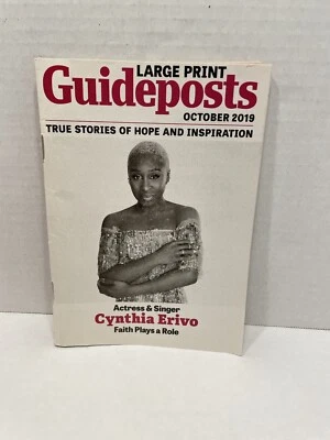 Guideposts Magazine October 2019 Cynthia Erivo Hope Inspiration LARGE PRINT - Image 1 of 4