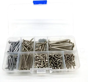 E-Gitarre Bass Schrauben Kits 9 Arten Sortiment Set E-Gitarre Befestigung - Bild 1 von 12