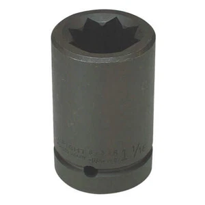 WRIGHT 8952R Impct Skt,Steel,Blk Oxd,1 5/8 in 48J336 - Picture 1 of 2