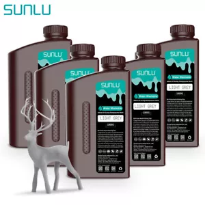 Impresora 3D fotopolímero lavable con agua SUNLU 5KG 405nm buena fluidez - Imagen 1 de 9