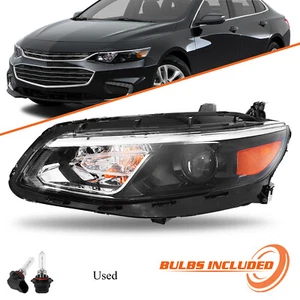Faro proyector lado izquierdo conductor halógeno para Chevy Malibu 2016-2018 - Imagen 1 de 1