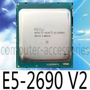 Intel Xeon E5-2690 V2 E5-2690V2 3.0GHz 10-Core 25MB LGA2011 CPU Processor - Picture 1 of 1