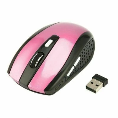 2.4GHz Wireless Optical Mouse Mice & USB Receiver For PC Laptop Computer DPI USA - Image 1 of 4