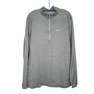 Vineyard Vines Mens Quarter Zip Pullover Medium Gray Sankaty Performance Preppy - Picture 1 of 6