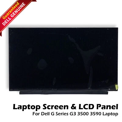 New Dell G3 15 3500 3590 Black 15.6" 60Hz FHD IPS LCD Panel Laptop Screen 90N98 - Image 1 of 4