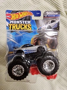 Mattel Hot Wheels monster trucks Fast & Furious Nissan Skyline GT 1:64 - Foto 1 di 2