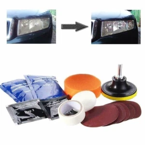 KIT RIPARAZIONE RINNOVA FARI FANALI ELIMINA INGIALLIMENTO AUTO MOTO - Foto 1 di 3