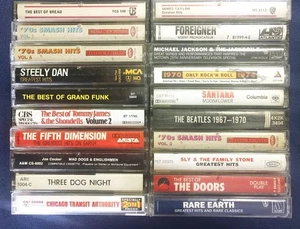 Assorted Rock-Classic Rock cassette tapes Bundle of 20, in excellent condition - Picture 1 of 1