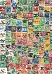 US Town & Type Precancels Accumulation (500) - Picture 1 of 1