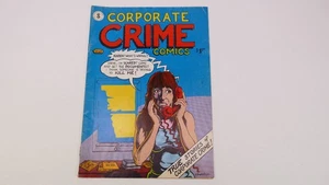 CORPORATE CRIME COMICS #1 - Greg Irons - 1st Print Underground Comix - Picture 1 of 21