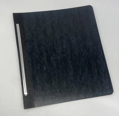 牛津纸板报告封面 2 件扣件字母 3 英寸容量黑色 12906 — 第 1/4 张图片