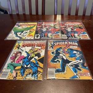 Vintage 1986 Marvel 25th Anniversary Spiderman Comic Books Lot 5 Great Condition - Picture 1 of 8