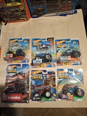 Hotwheels Monster Trucks Volkswagen Colecciones Lote de 6. Foto 1 de 4