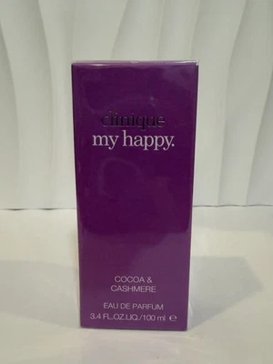 Clinique My Happy COCOA & CASHMERE Eau De Parfum 100 ml/3,4 oz. NUEVO Precintado Foto 1 de 4