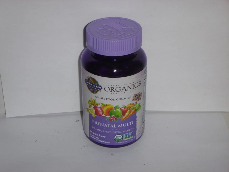 Garden Of Life Organics Prenatal Sabor Multi Bayas - 120 Gomitas Exp 4/26 Foto 1 de 1