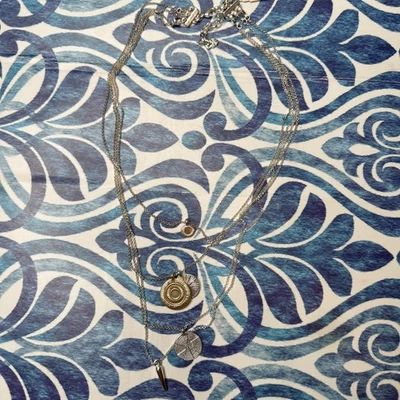 LUCKY BRAND NWOT Women's 4 Strand Silver Layered Necklace - Image 1 of 4