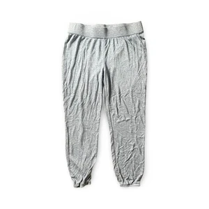 UGG Lounge Pants Heathered Knit Joggers Comfy Casual Gray XL - Picture 1 of 5