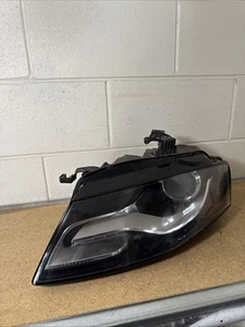 2009-2012 8K B8 Audi A4 / S4 Left OEM Xenon HID LED Curve Headlight GOOD - Picture 1 of 10