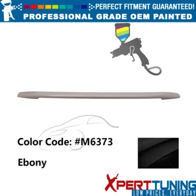 Fits 13-19 Ford Taurus Sedan OE Style Flush Mount #M6373 Ebony Trunk Spoiler ABS Foto 1 de 4