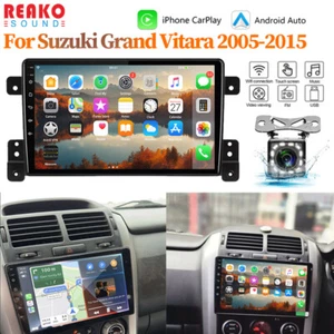 For Suzuki Grand Vitara 2005-15 Car Stereo Radio Android 13 GPS Navi Player +Cam - Picture 1 of 14