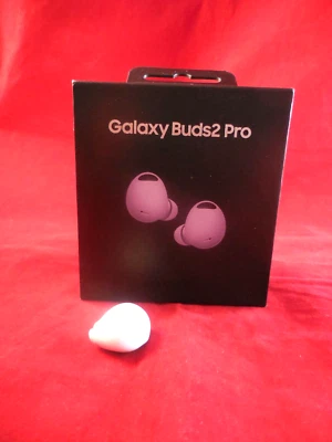 SAMSUNG Galaxy Buds 2 Pro Replacement Left Earbud, White SM-R510 - Image 1 of 3