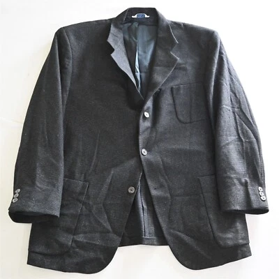 Barry Bricken 46R Gris Cuadros Suave Tweed Lana Hombres Blazer Traje Chaqueta Abrigo Deportivo Foto 1 de 4