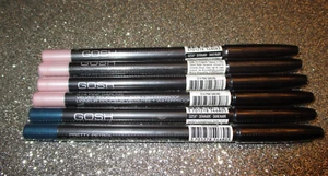 6x GOSH 014 PINK DARLING & PRETTY PETROL Waterproof Eyeliner New Sealed - Picture 1 of 1