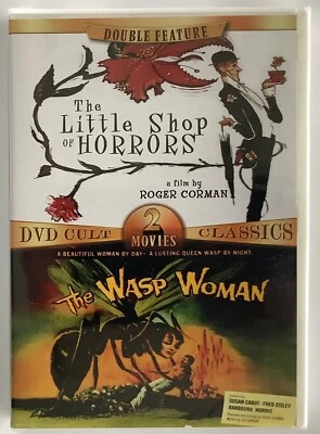 The Little Shop of Horrors (1960)/The Wasp Woman (Region 1, NTSC DVD) NEW-SEALED - Image 1 of 2