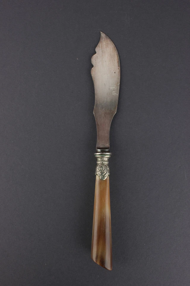 Buttermesser mit Horngriff um 1900 - Bild 1 von 1