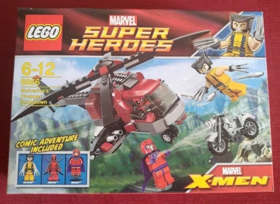 Lego 6866 Marvel Wolverine's Chopper Showdown 201pcs SEALED - Image 1 of 4