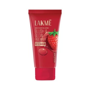 LAKMÉ Blush & Glow Strawberry Refreshing Gel Face Wash 100GM - Picture 1 of 9