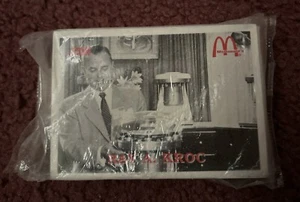 Juego de 1-55 tarjetas coleccionables Score McDonald's Factory 1992 Ray Kroc sellado raro - Imagen 1 de 3