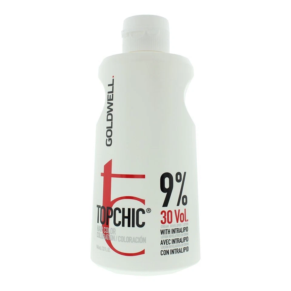 Goldwell Topchic 9% 30 Vol Cream Developer Lotion 946ml