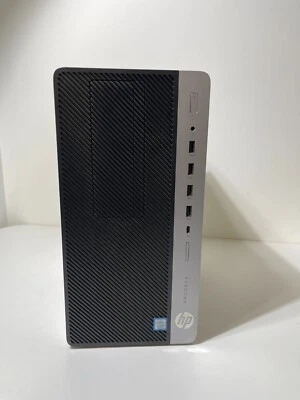 HP ProDesk 600 G3 MT, i5-7500 @ 3.4GHz, 8GB RAM, 256GB SSD, Windows 10 Pro - Image 1 of 3