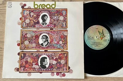 BREAD BREAD LP ELEKTRA (EARLY 1970's) A1 B1 EX- ROCK POP UK (RE) DAVID GATES - Image 1 of 4