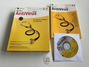SYMANTEC NORTON ANTIVIRUS 2003 - Logiciel PC - Big Box - FR - Non Testé - Photo 1/5