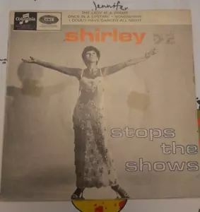 SHIRLEY BASSEY Shirley Stops the shows 7" Australian EP IMPORT Vinyl EP emi - Picture 1 of 12