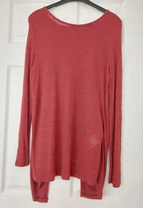 C&A size 12 long sleeve rust colour tunic - Picture 1 of 5