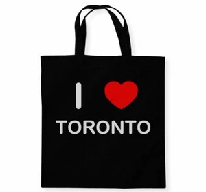Bolso de compras Toronto I Love de algodón reutilizable - Imagen 1 de 8
