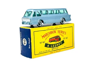 Matchbox Lesney No. 40 SPW Leyland Royal Tiger Long Distance Coach w/C Style Box - Picture 1 of 12