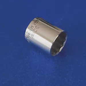 30MM EASCO USA 1/2 DRIVE SOCKET 12pt P/N 538130 CLASSIC AUTO & TRUCK REPAIR TOOL - Foto 1 di 5