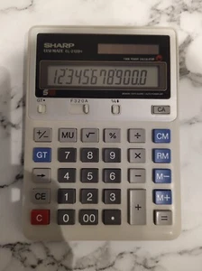 Retro Vintage SHARP ELSI MATE EL-2128 Calculator - Solar - Large Buttons - Picture 1 of 15
