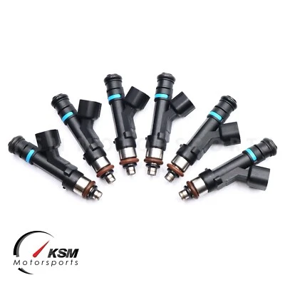 6 x Inyectores de combustible para Jeep Liberty Grand Cherokee Commander 2004-2012 3,7 L V6 Foto 1 de 4