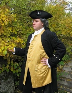 Tailored Victorian-Inspired Black Tailcoat, Only coat for sale - Picture 1 of 5