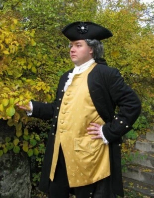 Tailored Victorian-Inspired Black Tailcoat, Only coat for sale - Image 1 of 4