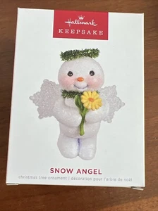 HALLMARK 2023 SNOW ANGEL ORNAMENTO - Imagen 1 de 1