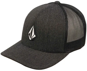 Volcom Full Stone Cheese Trucker Hat - Charcoal Heather - New - Picture 1 of 1