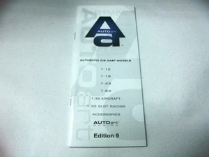 Auto Art Edition 9 * Diecast Model Catalogue * 88 Glossy Illustration pages - Picture 1 of 1